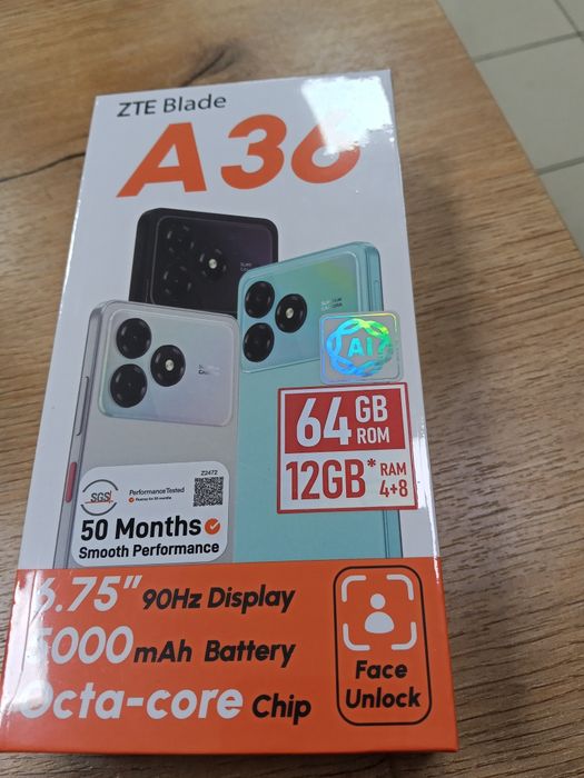 Продам телефон ZTE Blade A36 (в коробке)