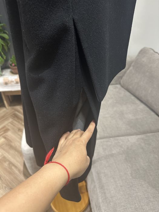 Кейп, пальто без рукавов 100% wool