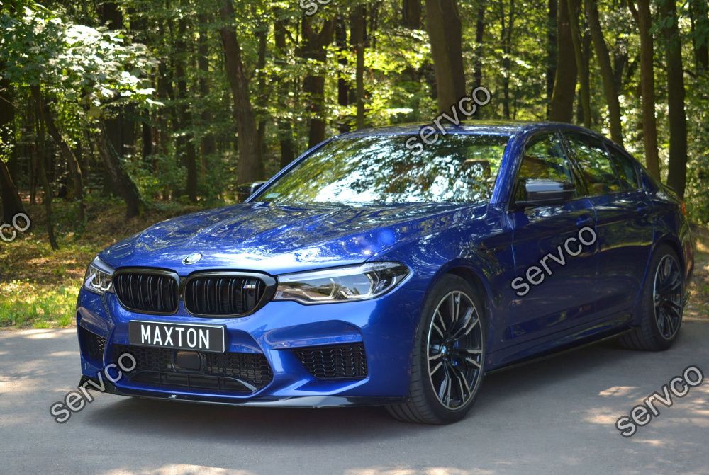Prelungire splitter spoiler tuning bara fata BMW Seria M5 F90 2017- v1