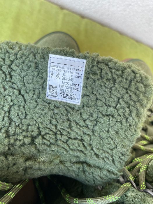 Adidas Ivy Park super sleek boot green Дамски боти