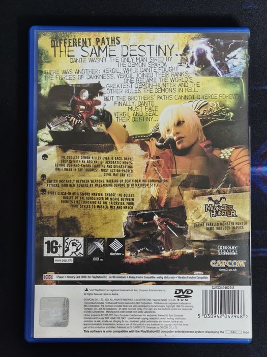 Devil May Cry 3 Dante's awakening 2-disk edition