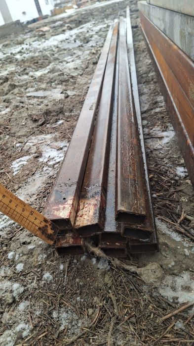 Трубы и уголки для стойки