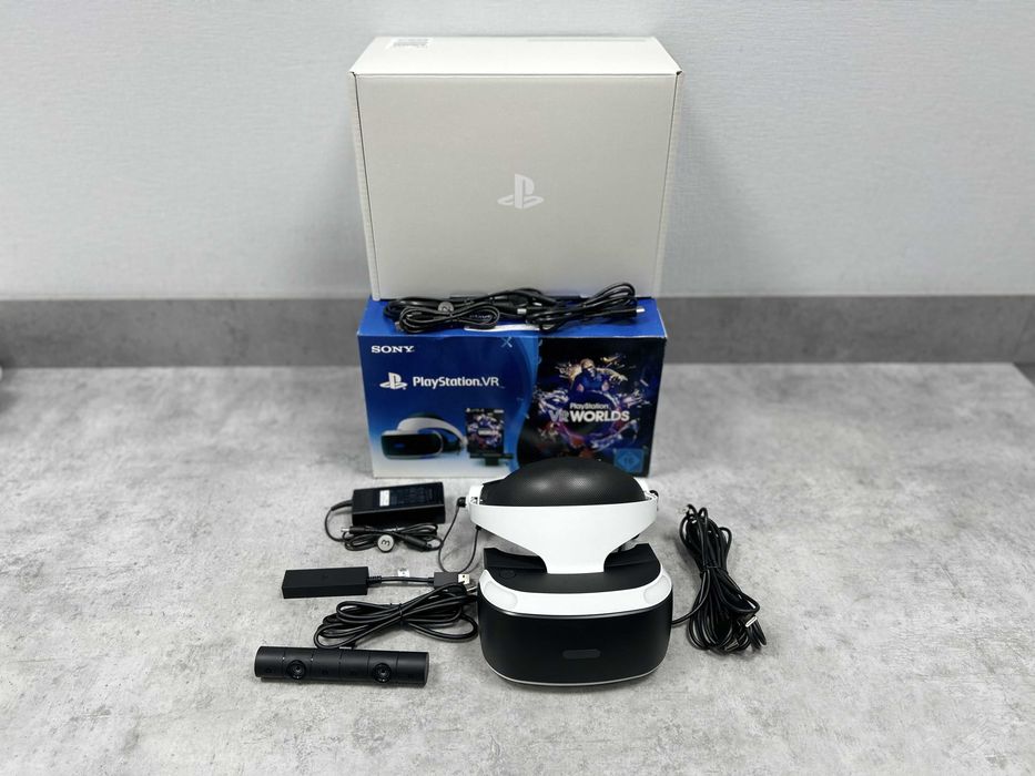 Шлем VR Sony Playstation модель CUH-ZVR2 для PS4 и PS5