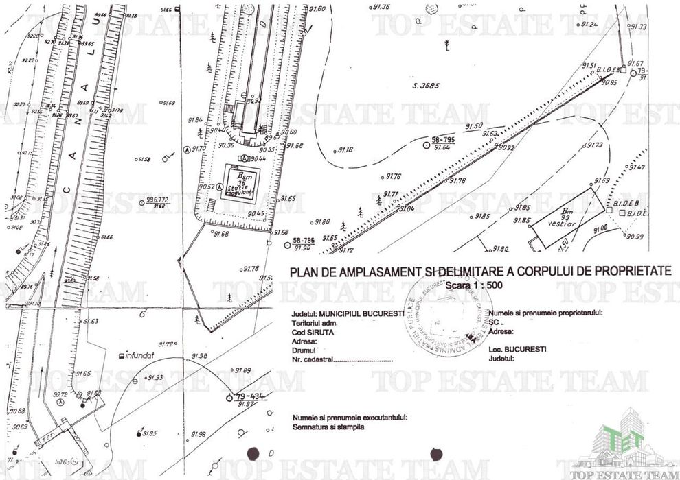 Teren 3771 mp,zona Lacul Morii, Vedere catre lac