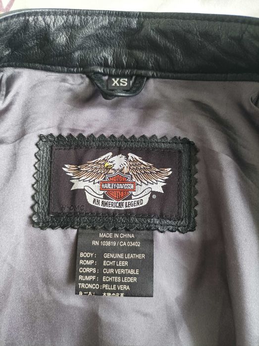Geacă damă Harley Davidson XS – model spectaculos cu pietricele