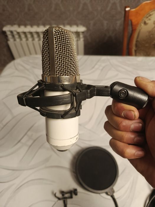 Студийный конденсаторный микрофон