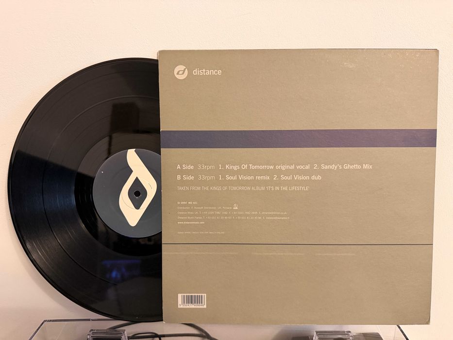 Disc vinil Kings Of Tomorrow – In The Night - Sandy Rivera & Soul Vision - Distance 2000