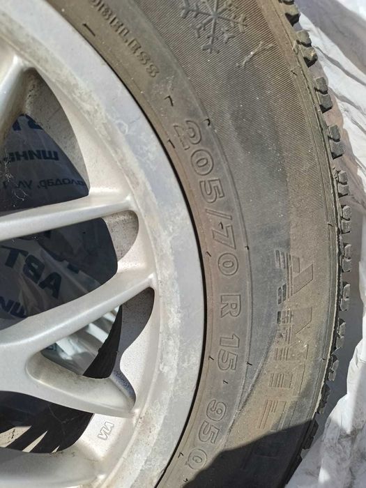 Диски на RVR+2 зимних шины