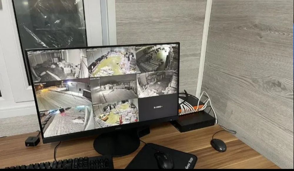 Установка видеонаблюдения, скуд, домофона монтаж