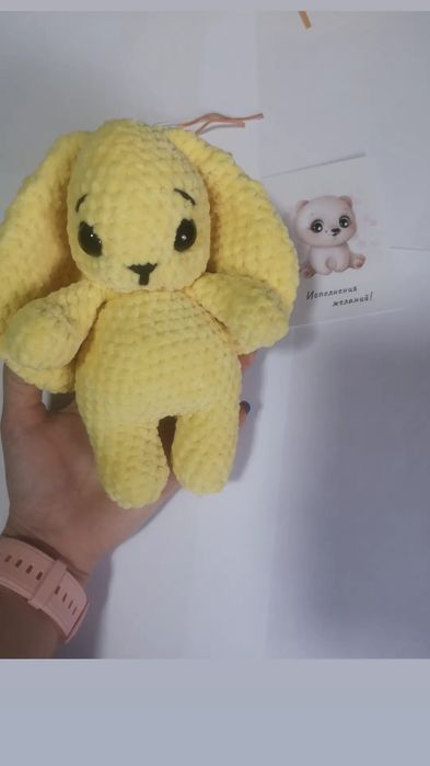 Игрушки мягкие ручной работы