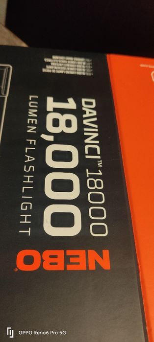 Lanternă Nebo de 18000 și 12000