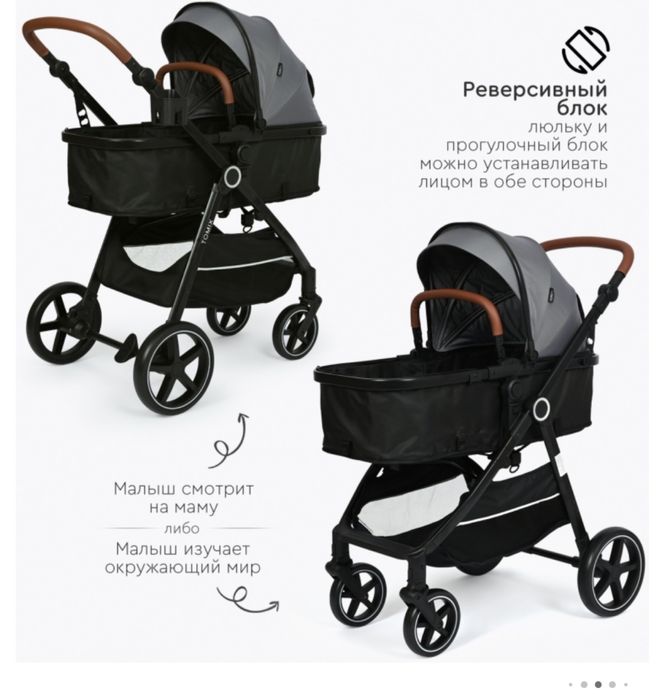 Коляска-трансформер 2 в 1 Tomix bonny