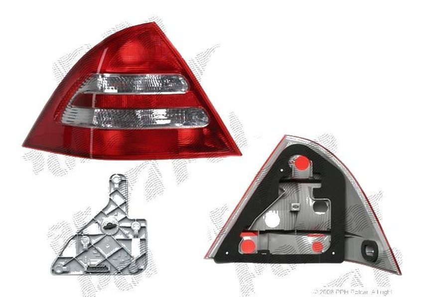 Stop spate lampa Mercedes Clasa C Sedan (W203) 04.2004-03.2007 Pusty partea stanga/dreapta