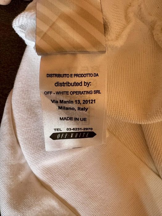 Off White pulover