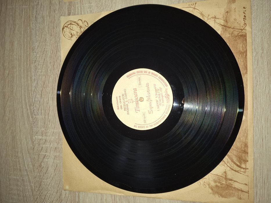 Phoenix-Symphoenix, disc vinil gatefold
