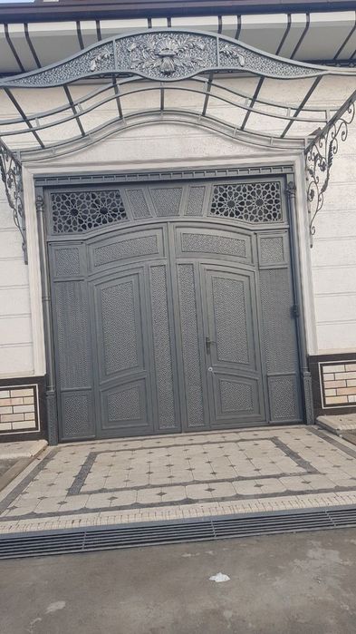 Ворота , решетки, навес, перила, ограждение, лестницы