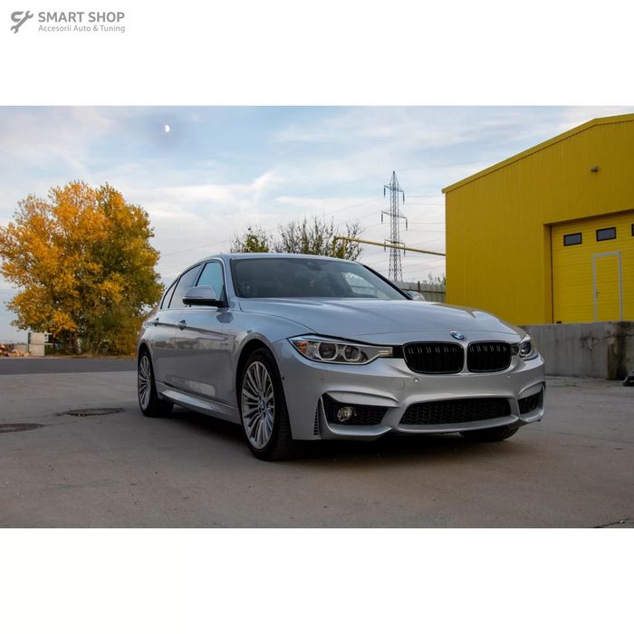 Bara Fata cu Grile Centrale Duble BMW Seria 3 F30 F31 Non LCI & LCI (2