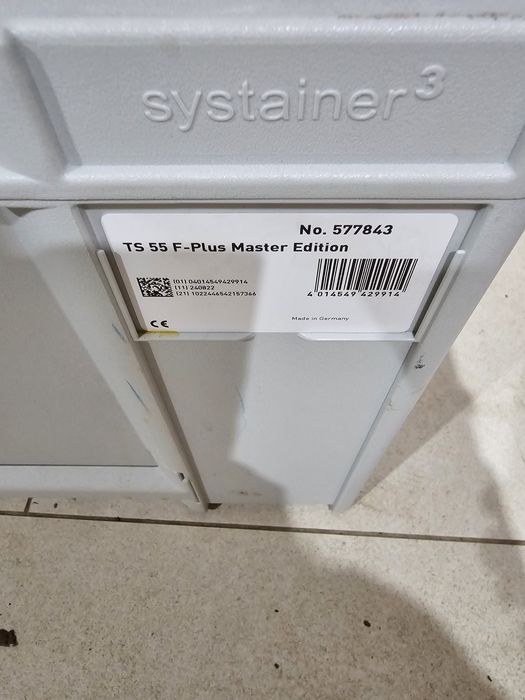 Circular festool ts55-f plus si TS60 K master edition