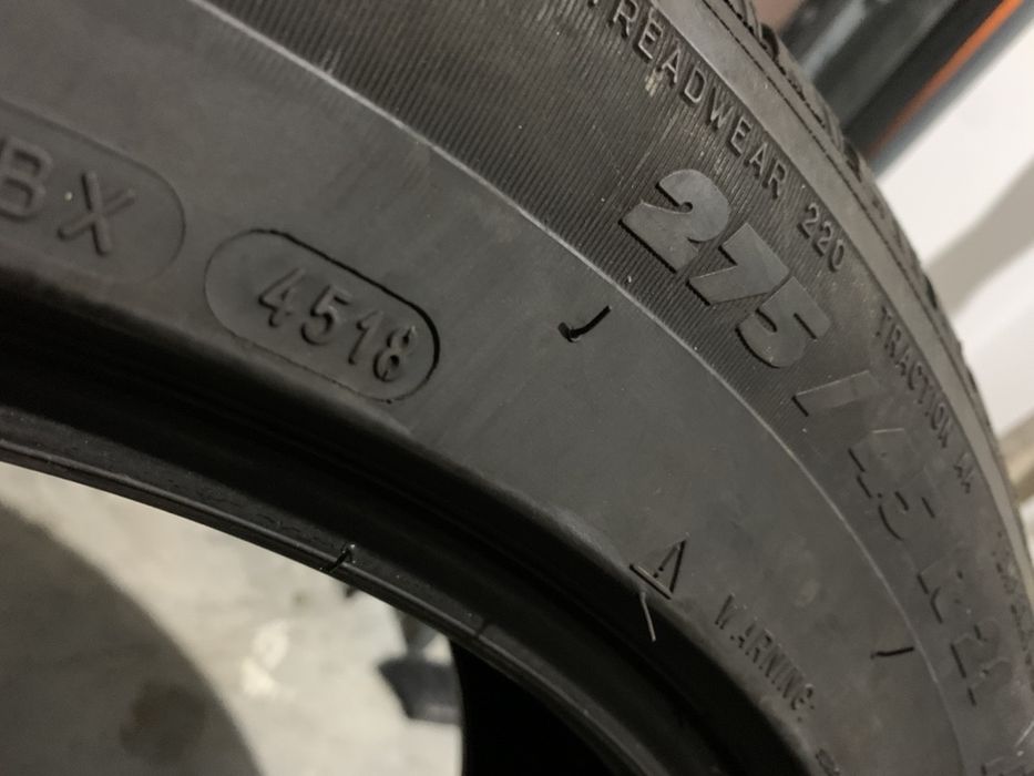 Anv vara 275/45/21 Michelin 2018