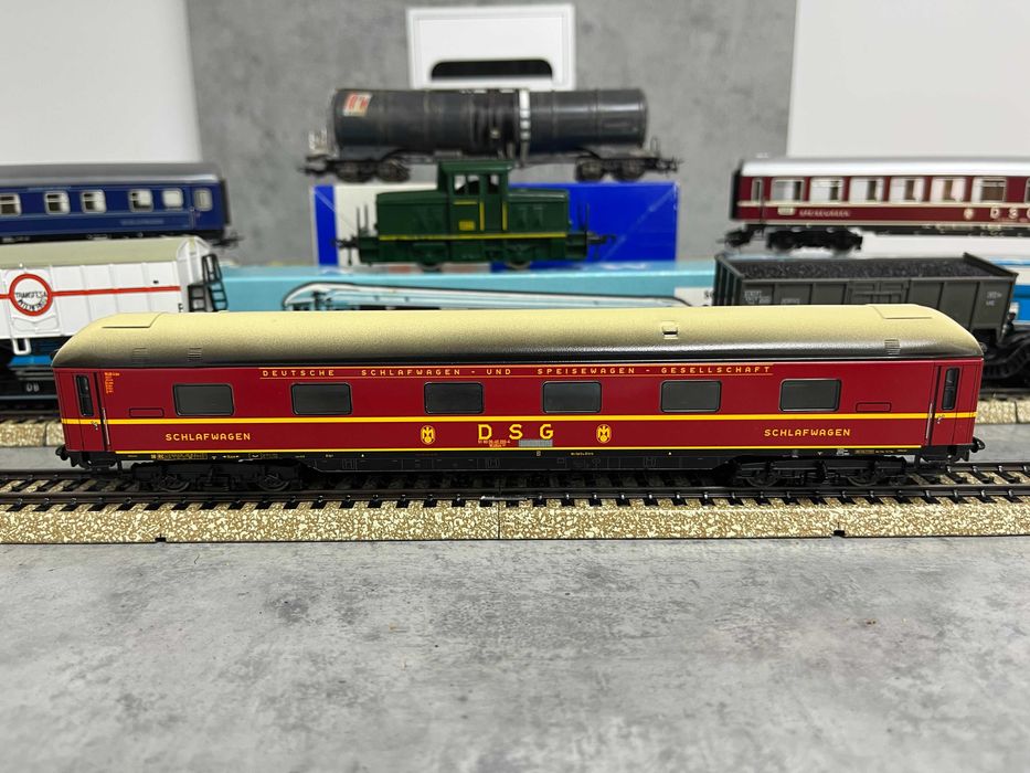 vagoane Marklin, Liliput, Fleischmann trenuleț electric scara HO