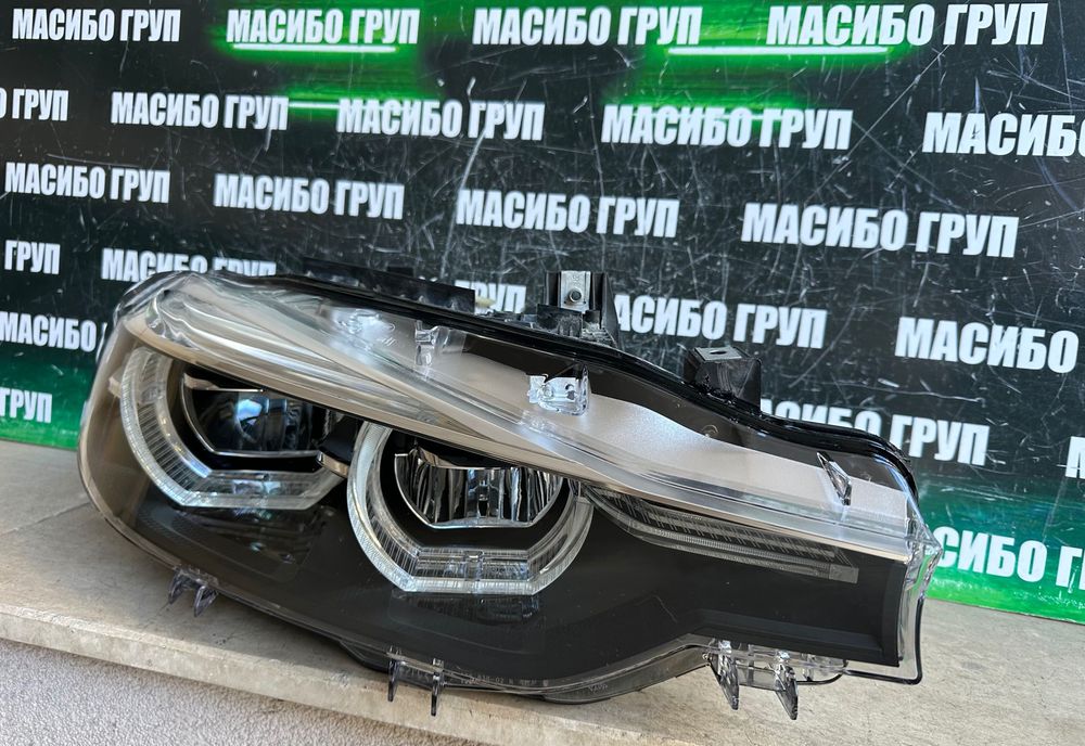 Фарове far BMW LED фар Shadow Black за Бмв Ф30 фейс Bmw 3 F30 F31 LCI
