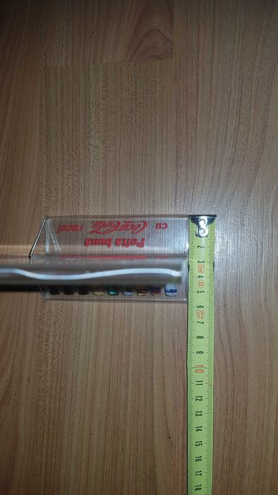 Suport meniu T holder 170x100mm / 17x10cm, logo Coca-Cola
