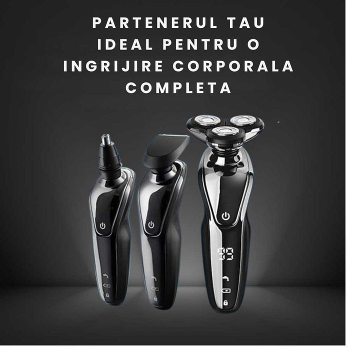 Aparat Ras Multifunctional 3 in 1, NOU