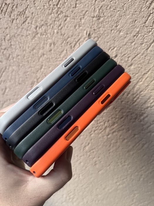 Huse piele Apple Leather iPhone 17Pro/17ProMax