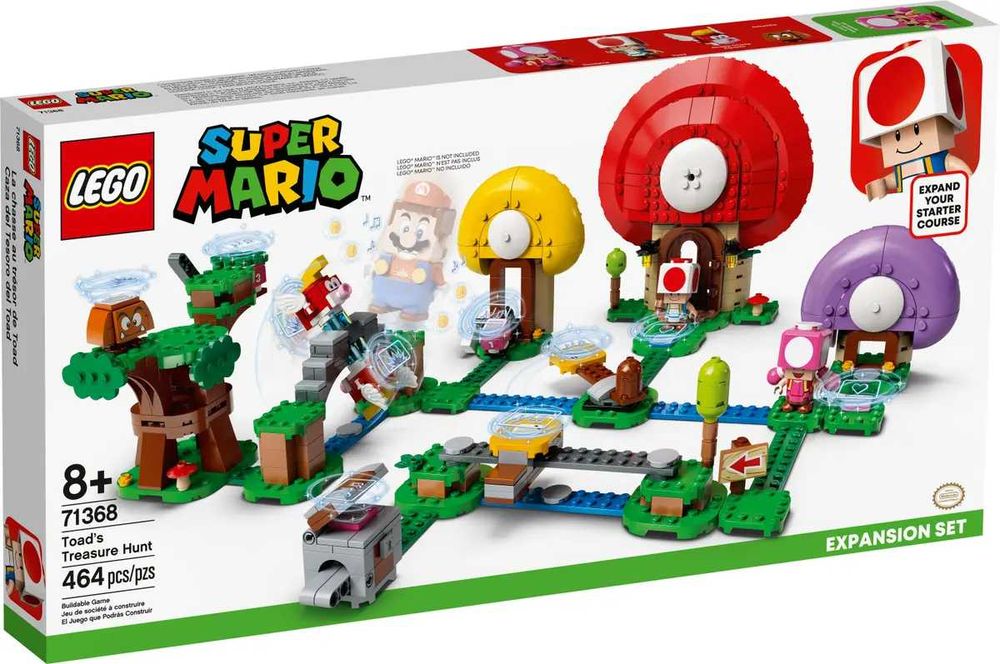Lego 71368 Super Mario Toad's Treasure Hunt