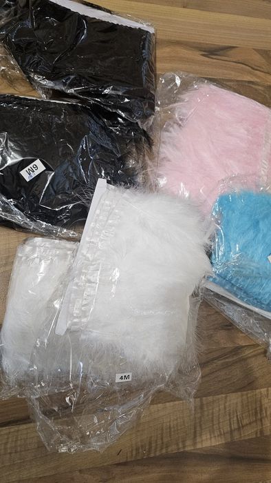 Естествени пера 4 цвята