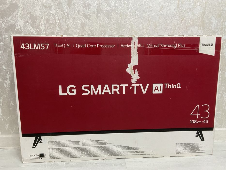 Lg smart tv 108см