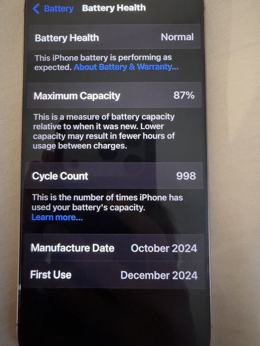 Iphone 16pro 128GB
