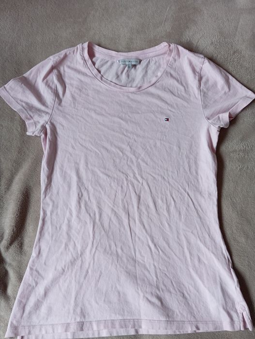 Tricou Tommy Hilfiger x 2,culoare roz, mărimi XS și M