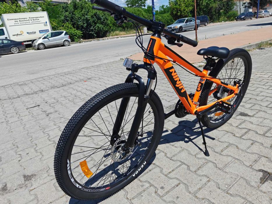 BG Алуминиев велосипед 26" NINJA оранж