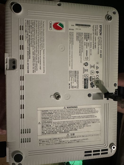 Video proiector Epson Co-Wo1 WXGA, 3000 lumeni, HDMI