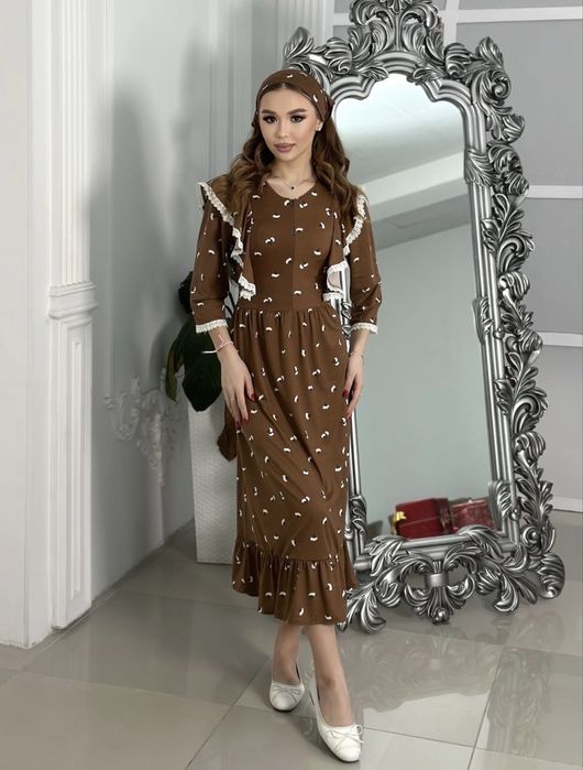 Домашние платья халаты