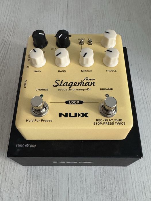 Преамп  для акустической гитары  NUX Stageman Floor