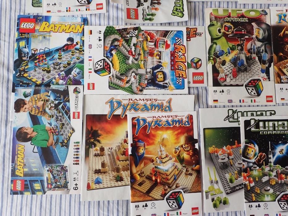 Книжки LEGO от различни Лего настолни игри