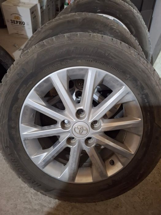 Шины новый диски тайота 55