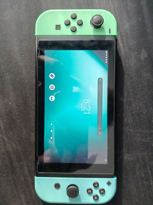 Nintendo Switch (V1) modat, Animal Crossing edition shell swap