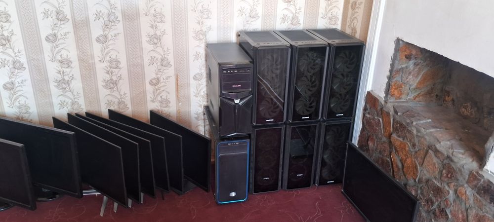 8 ta game kompiyurer 14 ta kreslo game clupdan yechilgan hamma narsasi