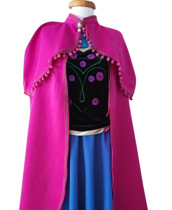 Rochie Anna Frozen femei cosplay Anna Frozen S-M-L Made în România