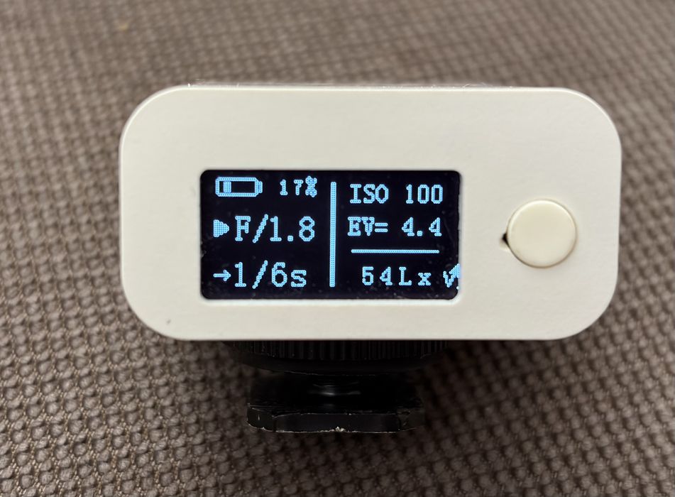Mini exponometru EM-01 hotshoe light meter