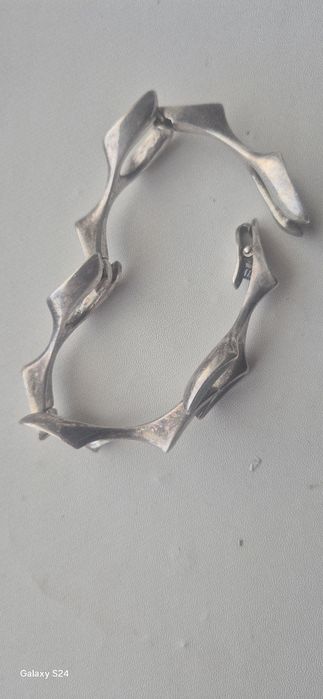 Bratara veche masivă cu email