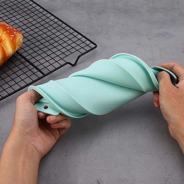 Силиконова форма за печене на блат за торта,бързо,лесно, без залепване