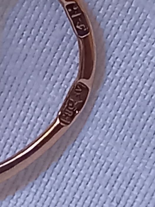 Серьги  золото 585 проба