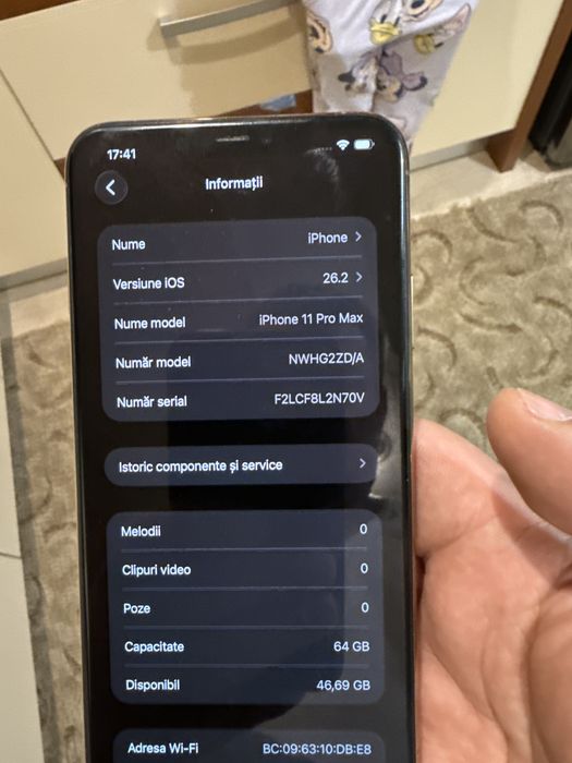 Telefon Iphone 11 Pro Max Gold - perfect functional