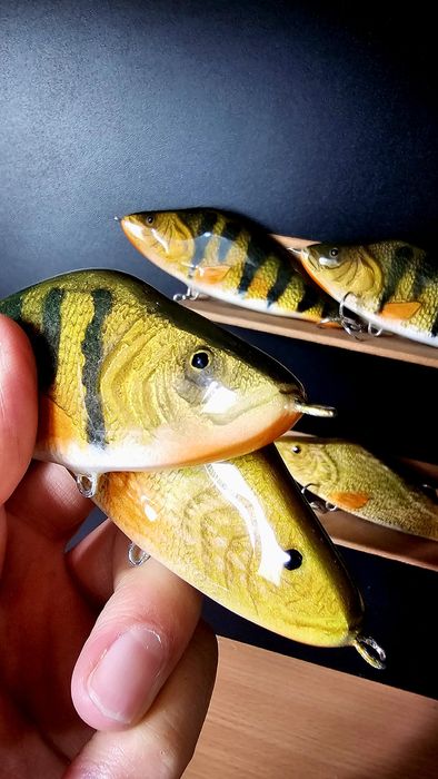 Ръчно изработен джърк модел Frodo за риболов на ЩУКА