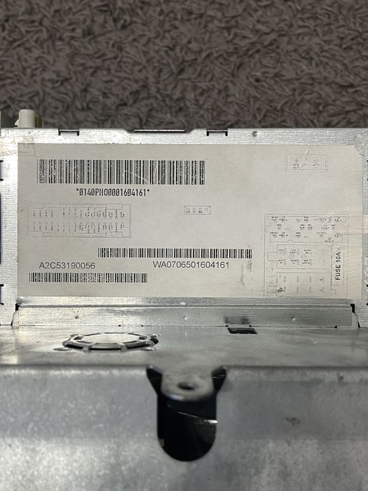 Infotainment navigatie VW Phaeton