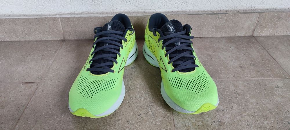 Pantofi/Adidași de alergare Mizuno Wave Rider 25 - Lămâie verde